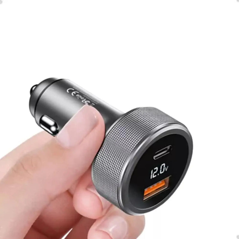 CARREGADOR DE CARRO TURBO 60W CJ12-4