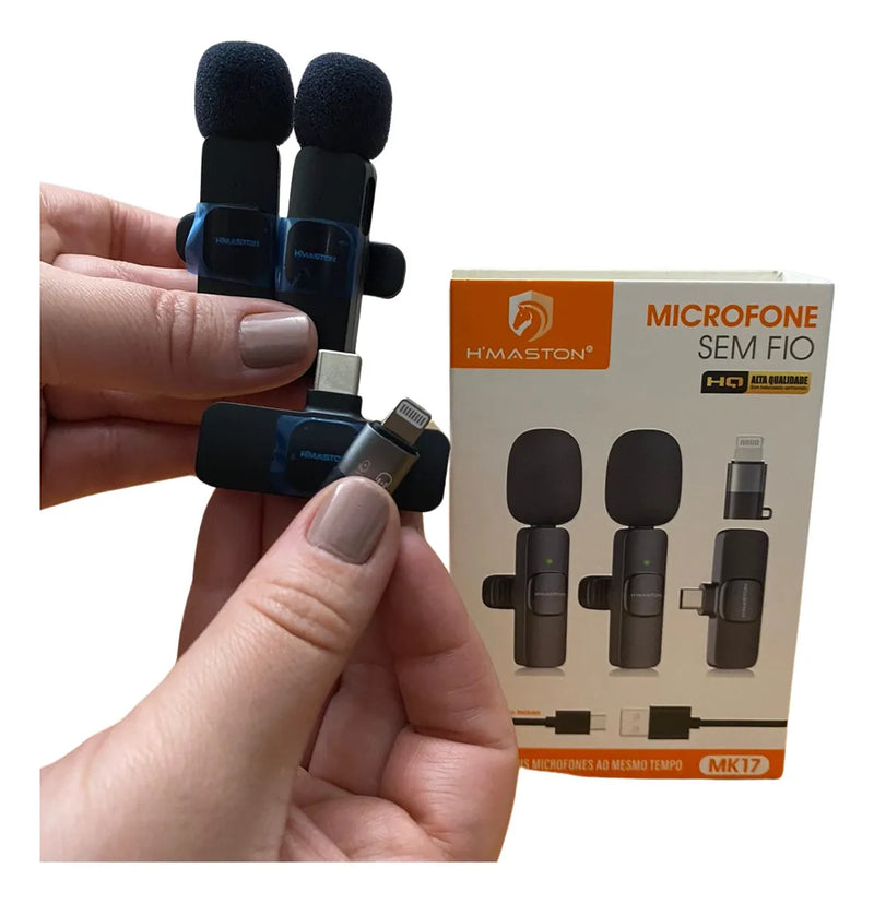 MICROFONE LAPELA HMASTON IPHONE MK-09