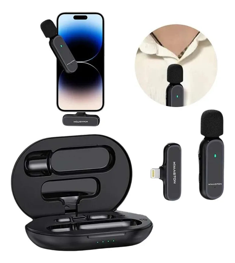 MICROFONE LAPELA PARA LIGHTINING HMASTON MK05