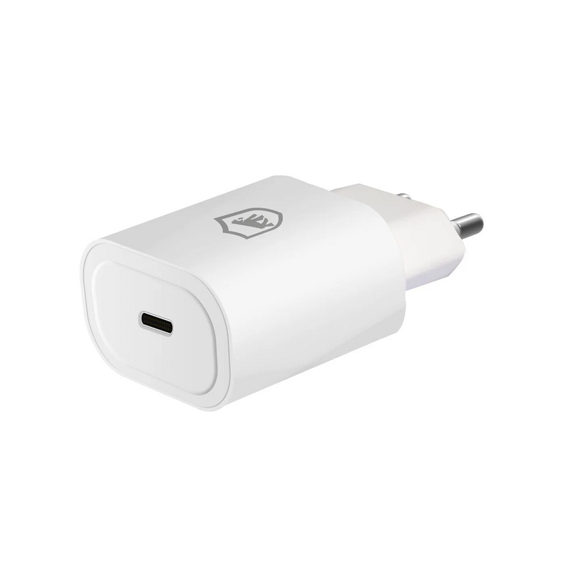 CARREGADOR DE PAREDE TURBO TIPO C - QC 3.0 - 25W - BRANCO GSHIELD
