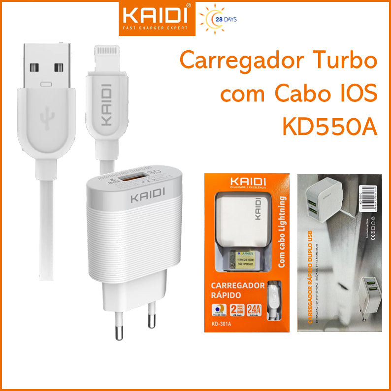 CARREGADOR KDPAN KN-550A